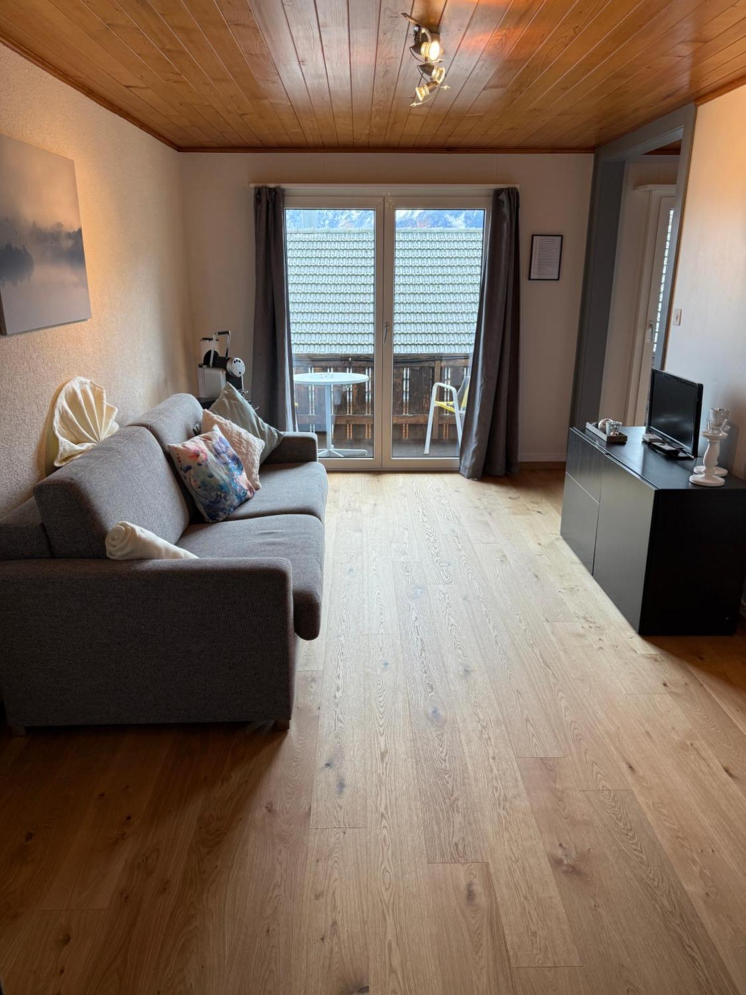 Apartmán Eva'S Seeblick Krattigen Pokoj fotografie