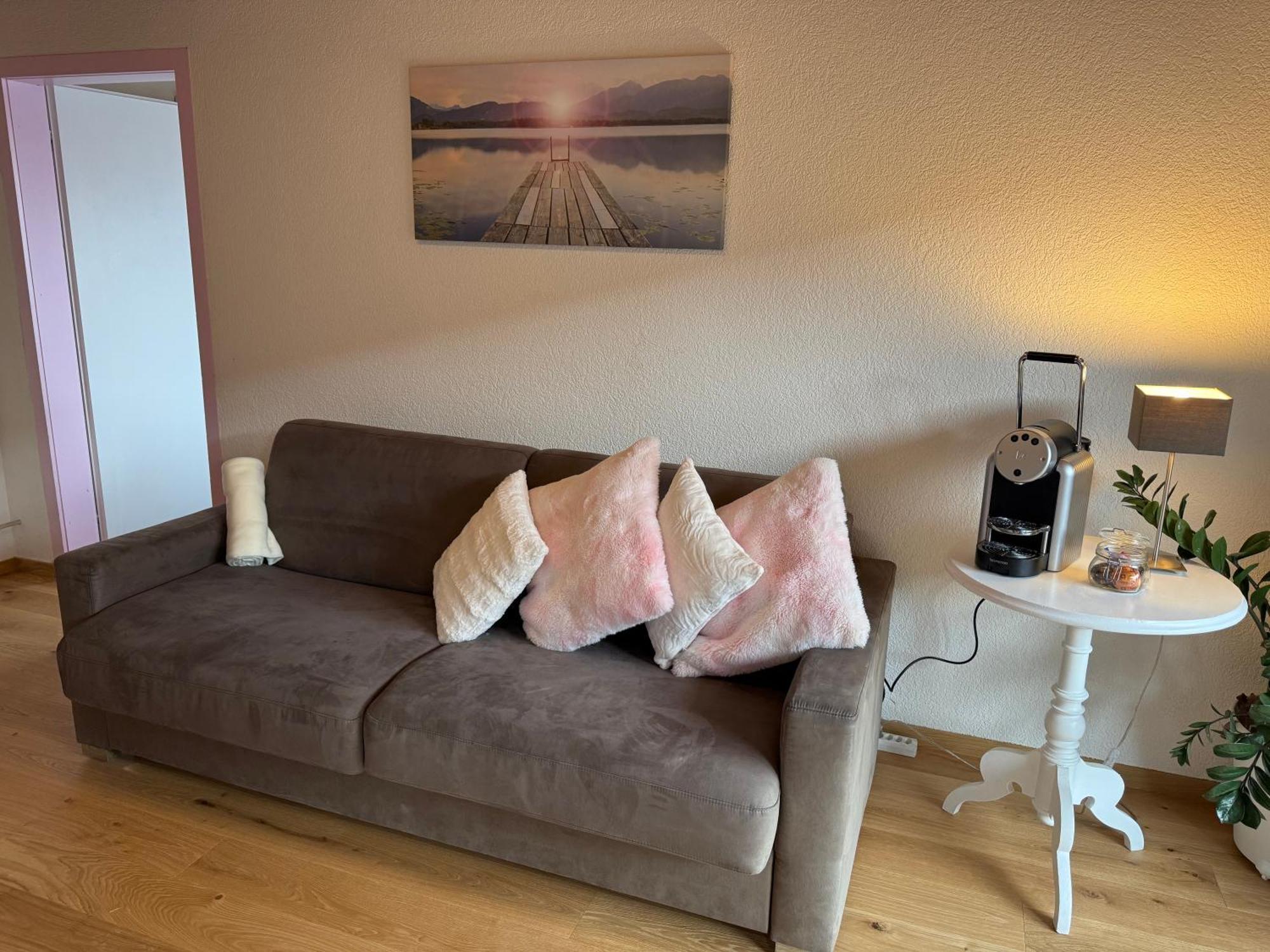 Apartmán Eva'S Seeblick Krattigen Pokoj fotografie